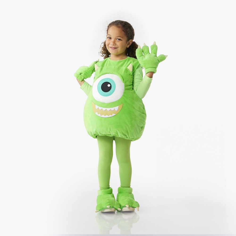 Pottery Barn Kids Green Monster Costume